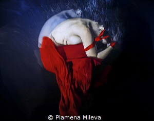 Impression in red by Plamena Mileva 
